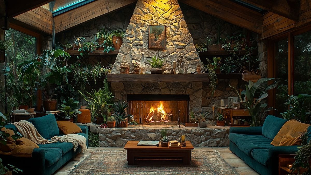 L'architecture éclectique de la résidence des Simpson