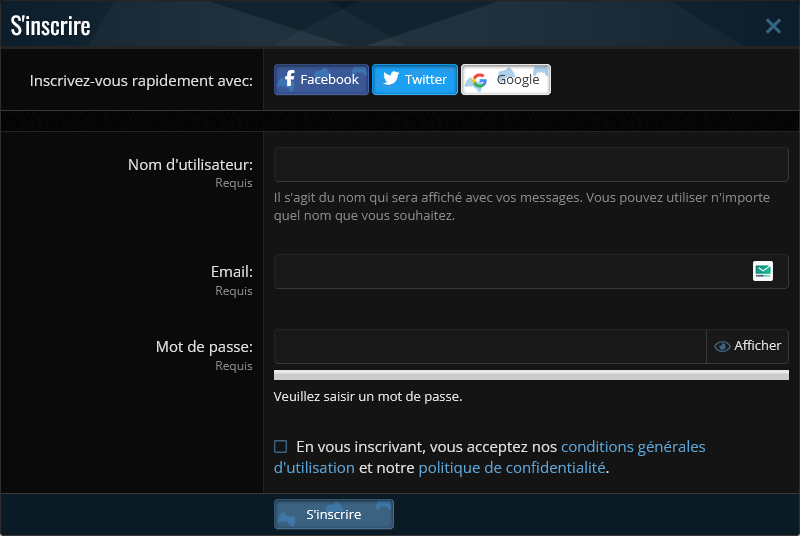 Comment s’inscrire et participer sur Reality Gaming