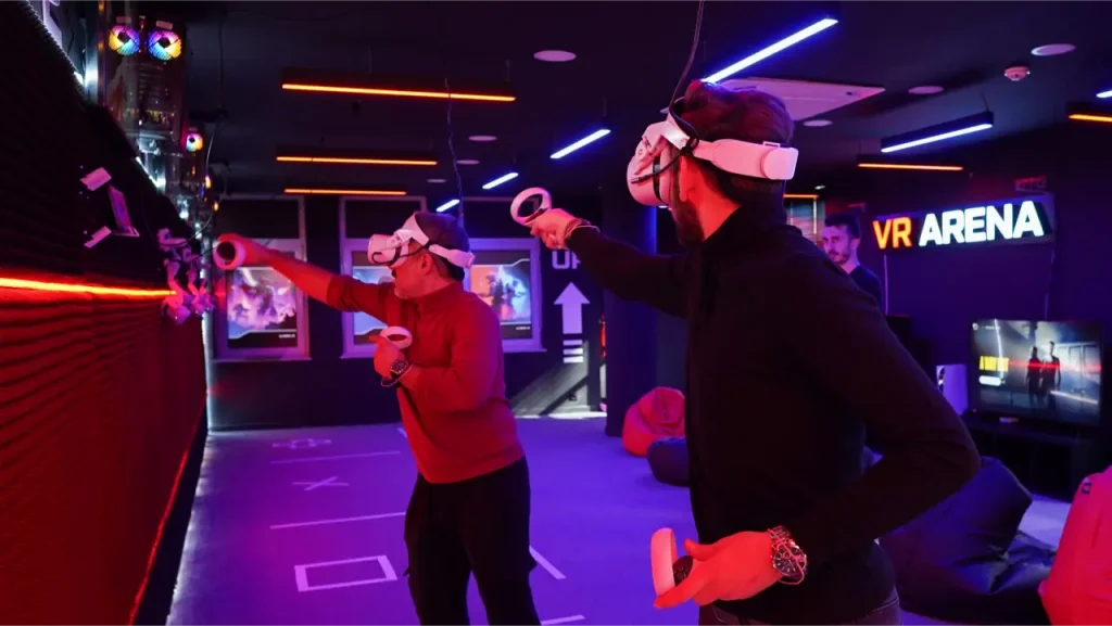salle de réalité virtuelle