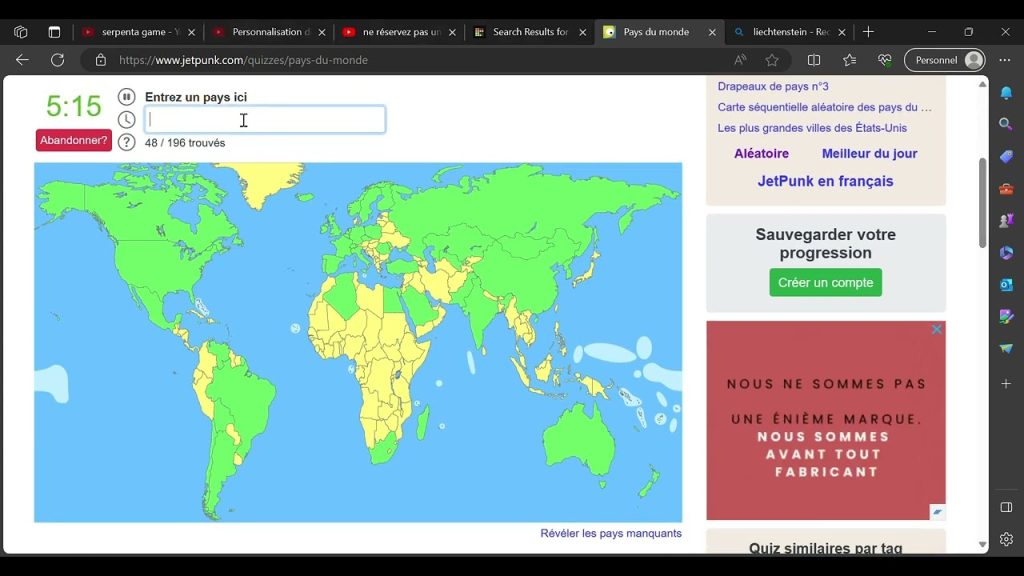 Comment accéder rapidement à JetPunk depuis Google