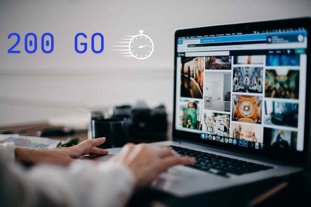 Qu’est ce qu’on peut faire avec 200 Go d’internet