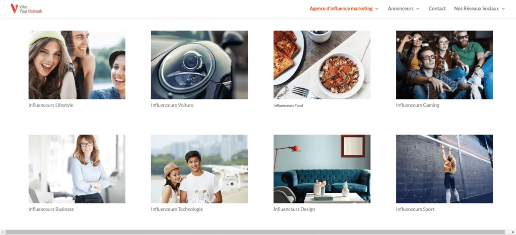 Quels services propose ValueYourNetwork pour les marques annonceuses