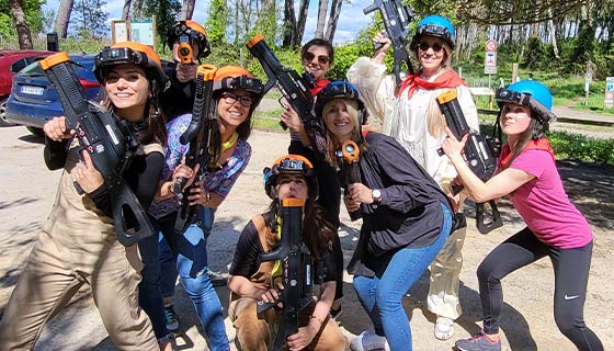 Will Paintball Laser Game (Briscous)