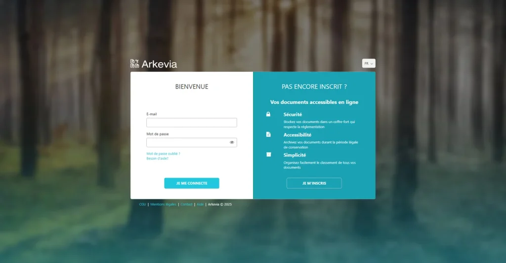 se connecter à son espace MyArkevia