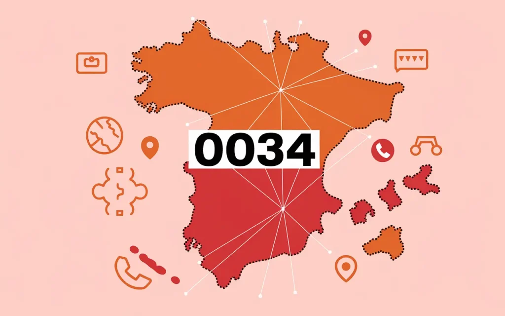 Que signifie exactement l’indicatif téléphonique 34