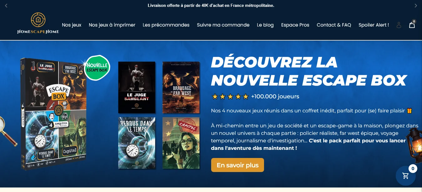 Homescape home avis, analyse factuelle des jeux d'enquête à domicile