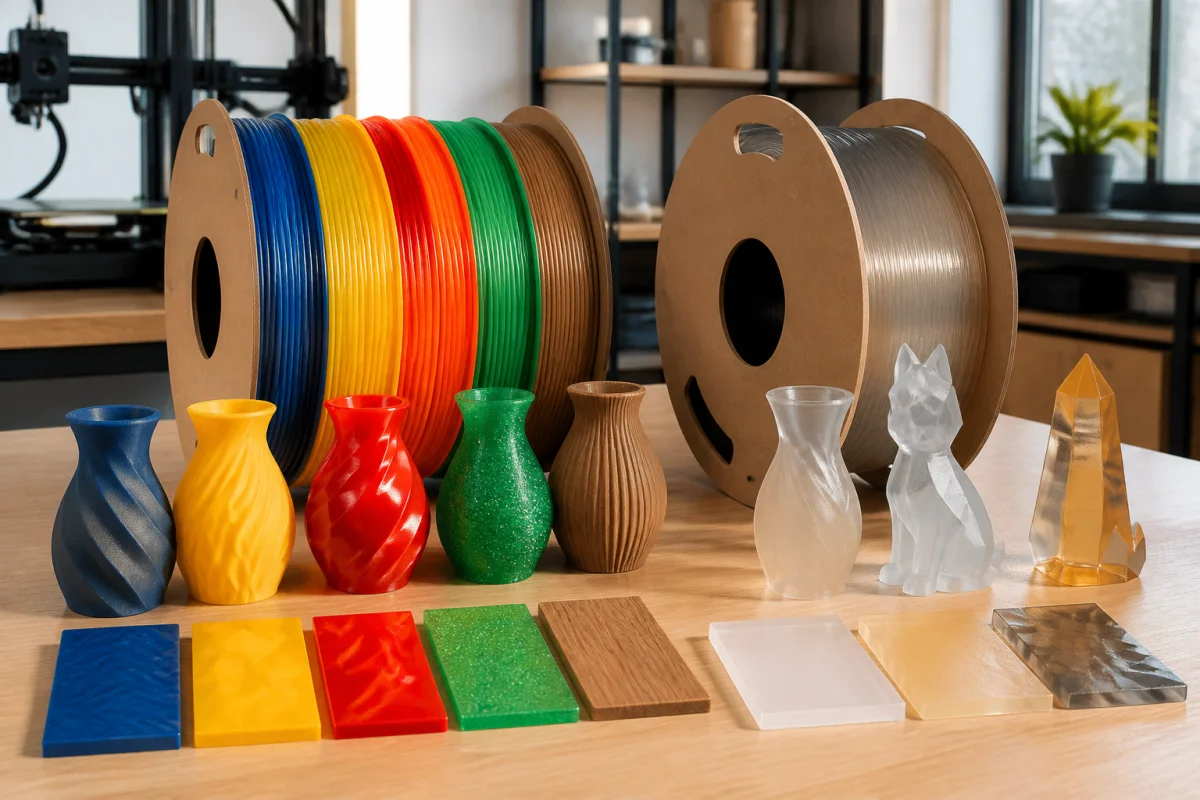 PLA ou PETG, quel filament choisir pour vos impressions 3D